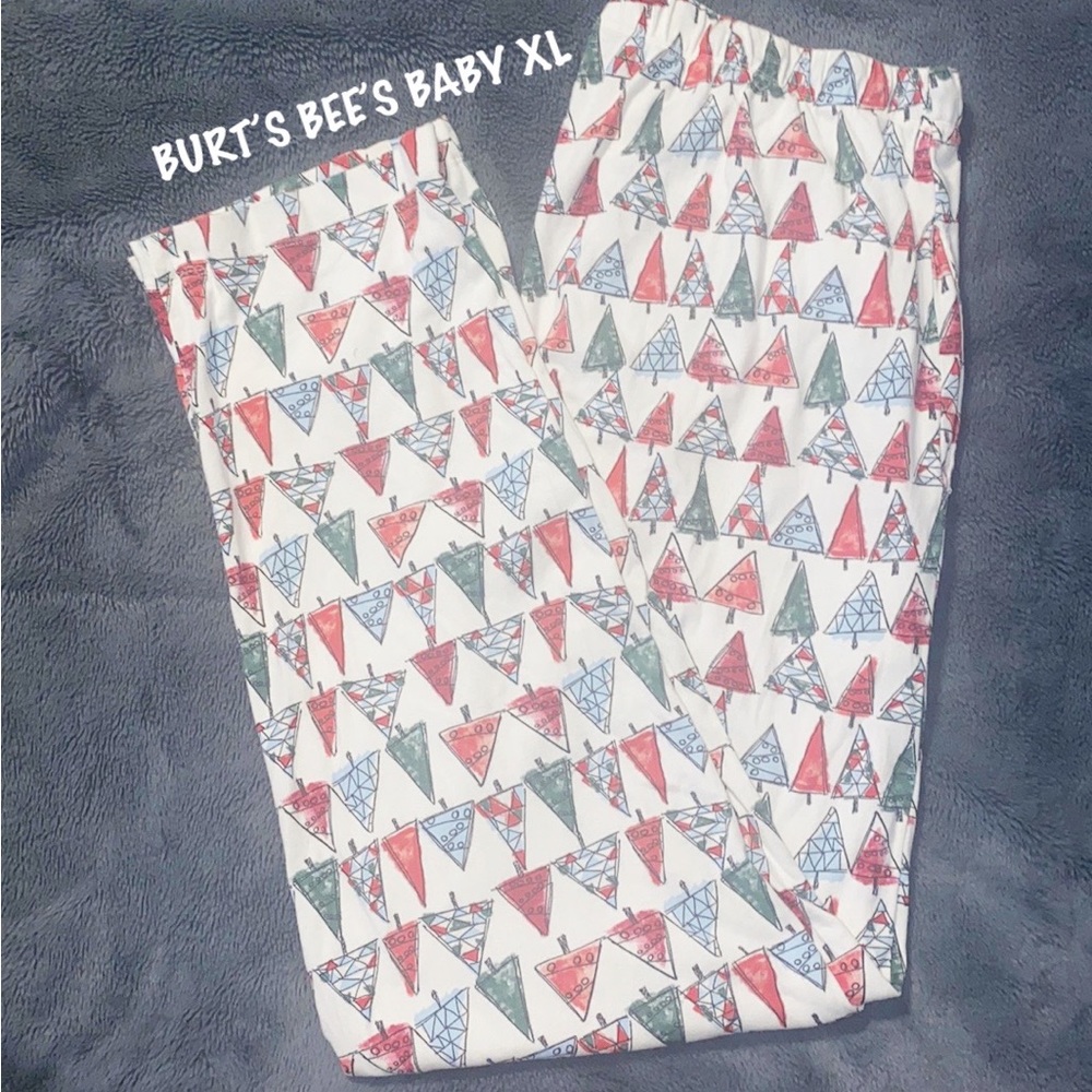 Burt’s Bee’s Baby Organic Cotton Pj Bottoms/Loungewear NWOT XL - Picture 1 of 8
